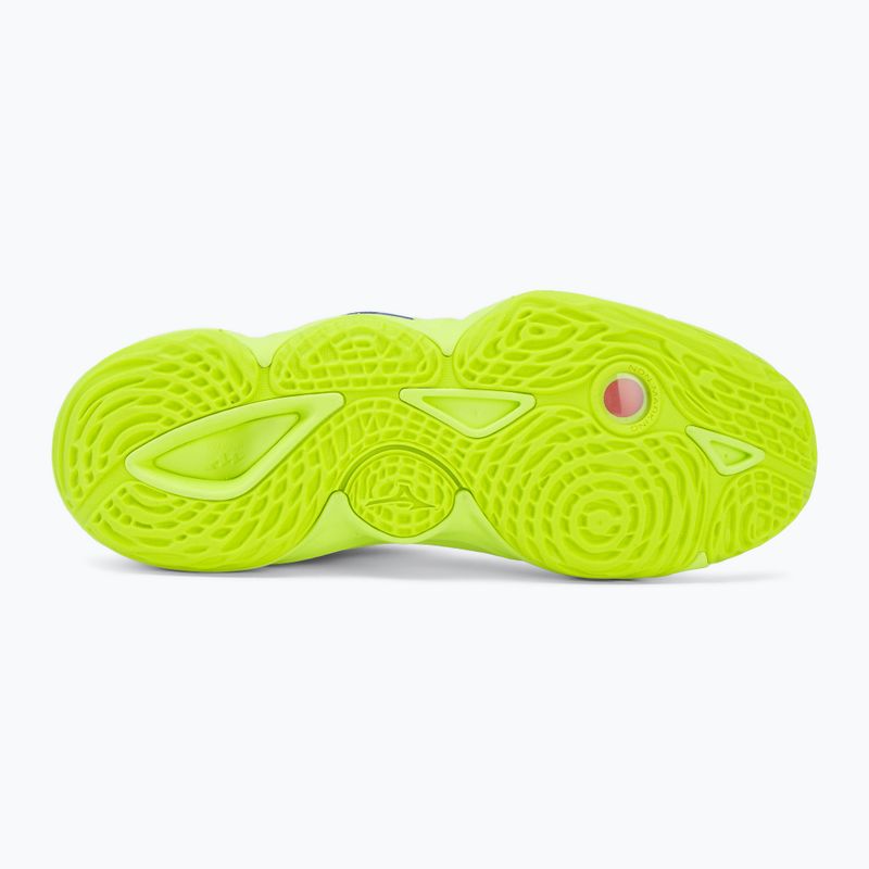 Tinklinio bateliai Mizuno Wave Momentum Elite white/lightning yellow/dazzling blue 4