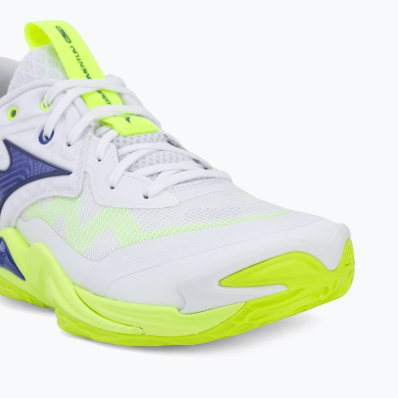 Tinklinio bateliai Mizuno Wave Momentum Elite white/lightning yellow/dazzling blue 7
