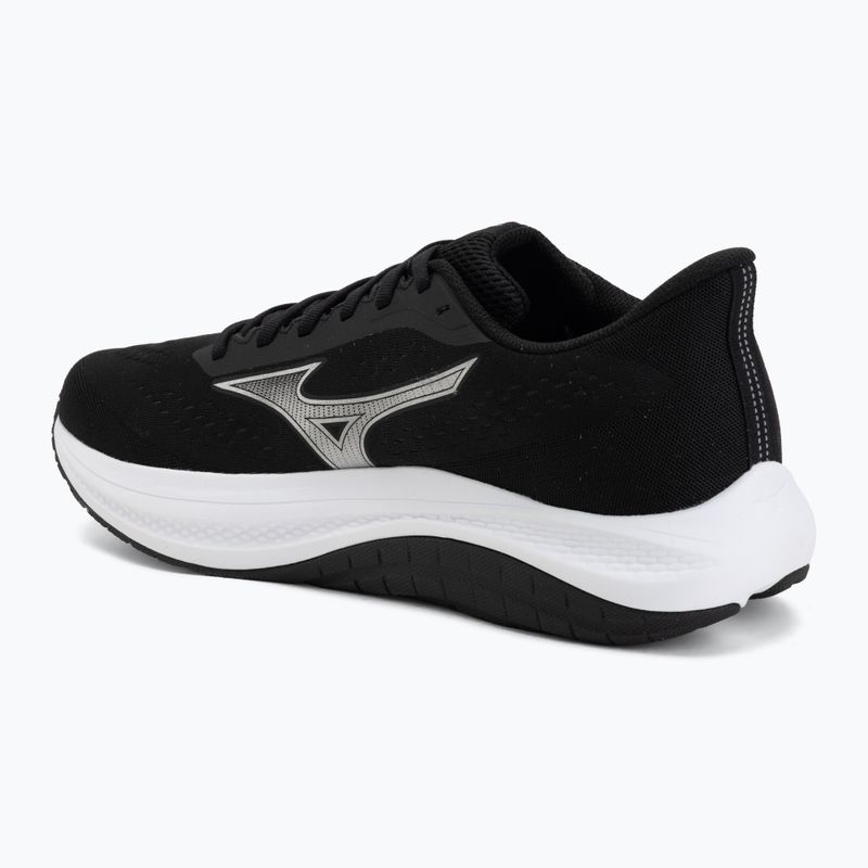 Vyriški bėgimo batai Mizuno Fortrush black/silver/white 3