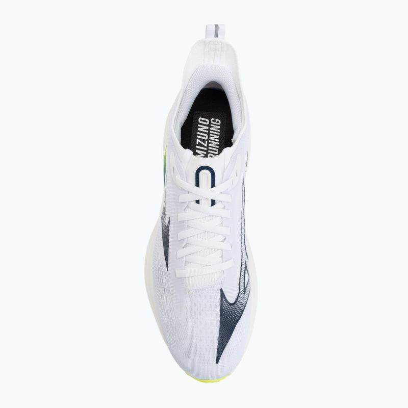 Vyriški bėgimo batai Mizuno Neo Zen 2 white/estate blue/lightning yellow 5