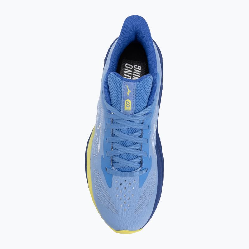 Moteriški bėgimo batai Mizuno Wave Skyrise 7 ultramarine/white/dazzling blue 5