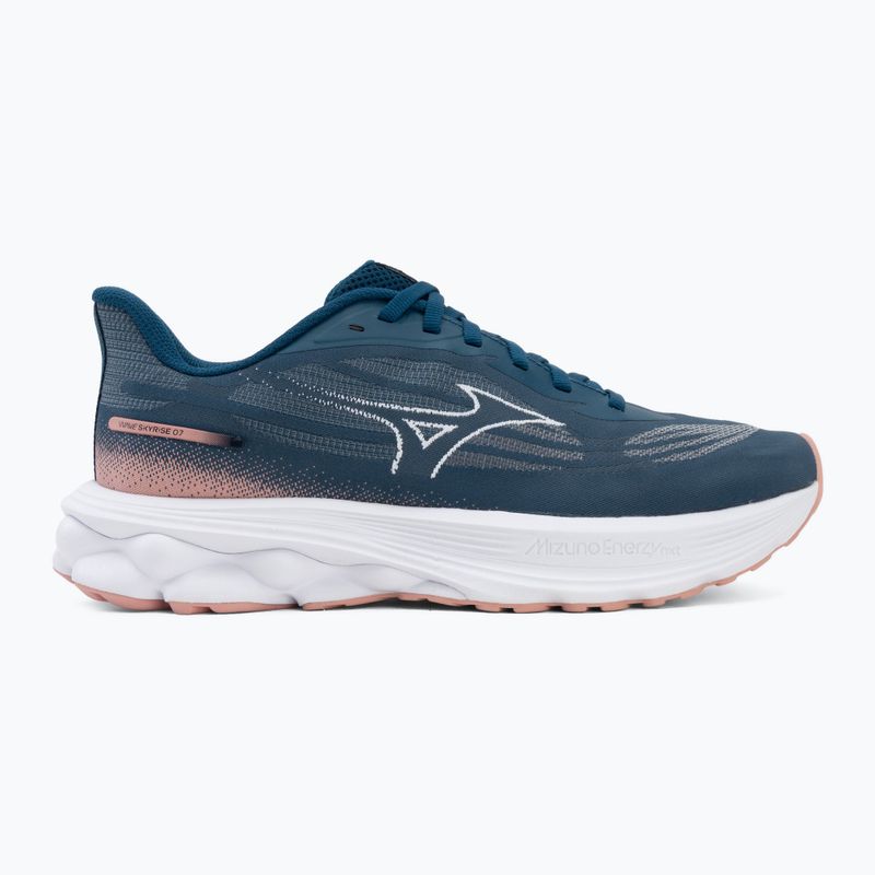 Moteriški bėgimo batai Mizuno Wave Skyrise 7 sailor blue/white/rose elegance 2