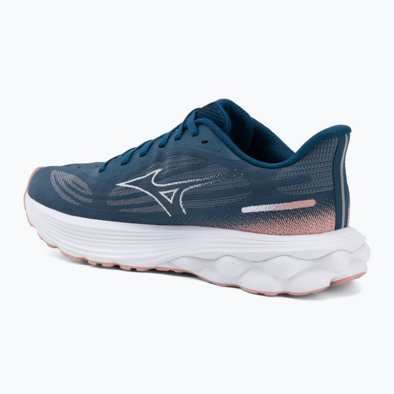 Moteriški bėgimo batai Mizuno Wave Skyrise 7 sailor blue/white/rose elegance 3