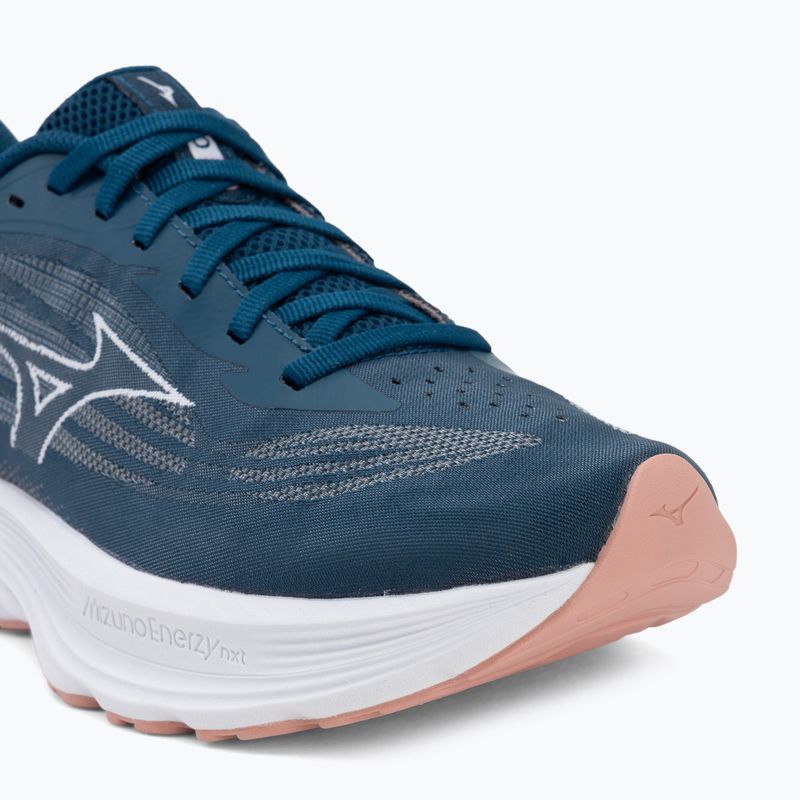 Moteriški bėgimo batai Mizuno Wave Skyrise 7 sailor blue/white/rose elegance 7