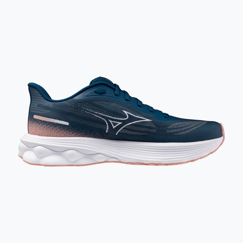 Moteriški bėgimo batai Mizuno Wave Skyrise 7 sailor blue/white/rose elegance 2