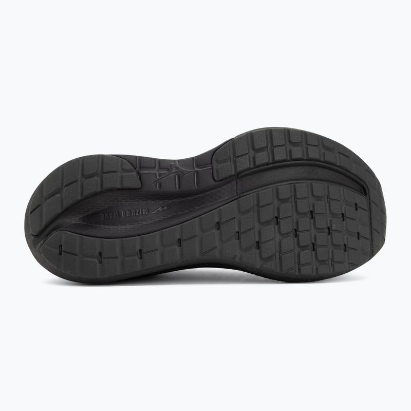 Moteriški bėgimo batai Mizuno Wave Inspire 22 D black/black sand/black 4