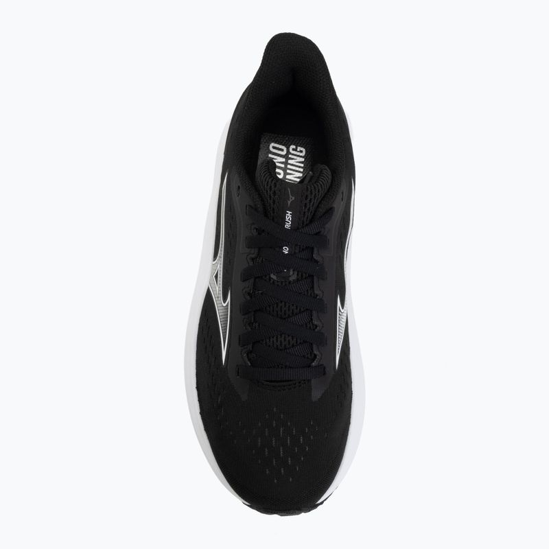 Moteriški bėgimo bateliai Mizuno Fortrush black/white/iron gate 5