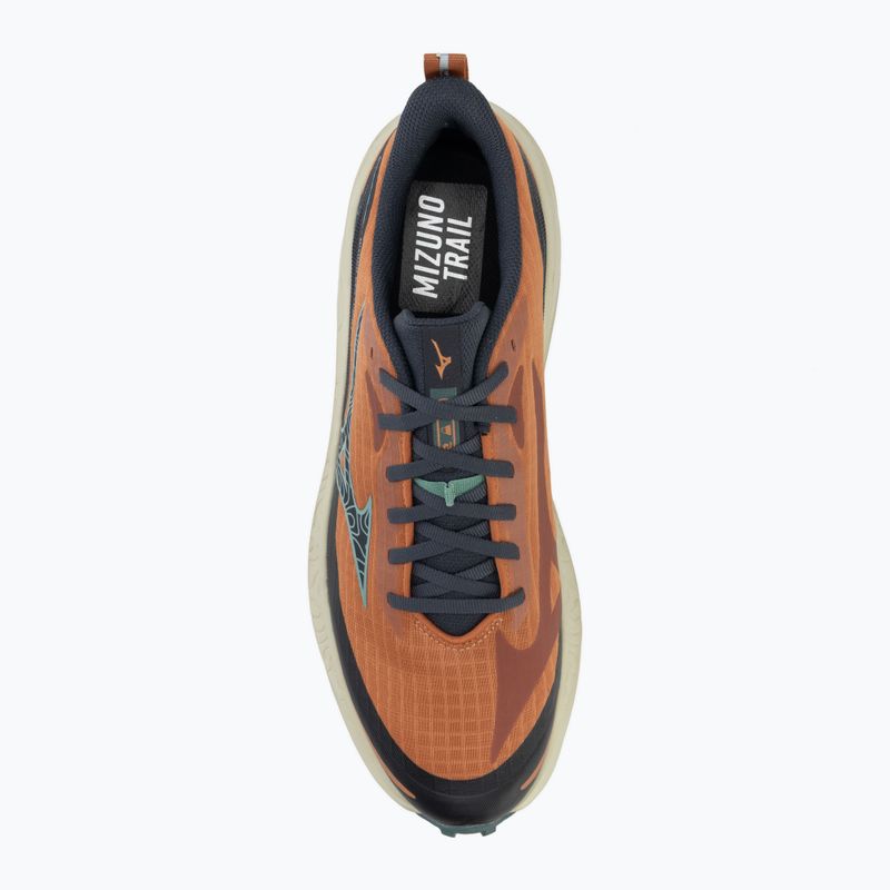Vyriški bėgimo batai Mizuno Neo Lumina sunburn/gobling green/summer sand 5