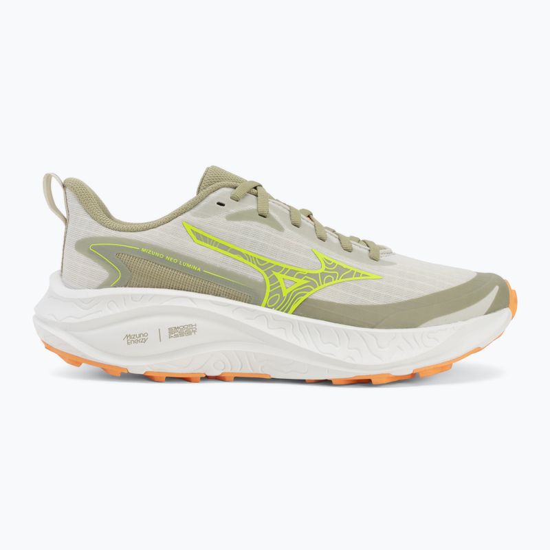 Moteriški bėgimo bateliai Mizuno Neo Lumina silver birch/lightning yellow 2