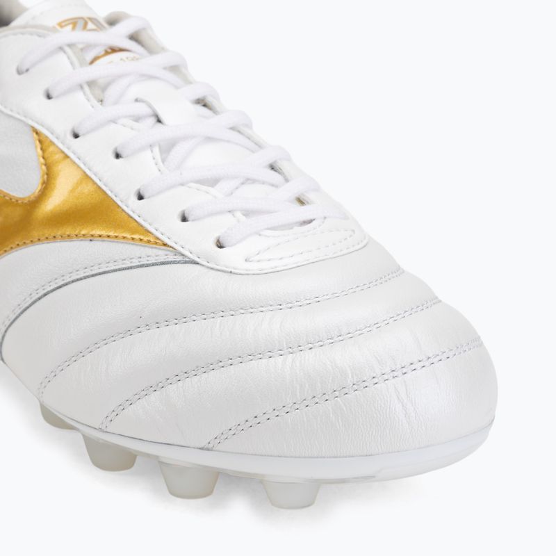 Futbolo batai Mizuno Morelia II Elite FG White/Football Gold/Galaxy Silver 7