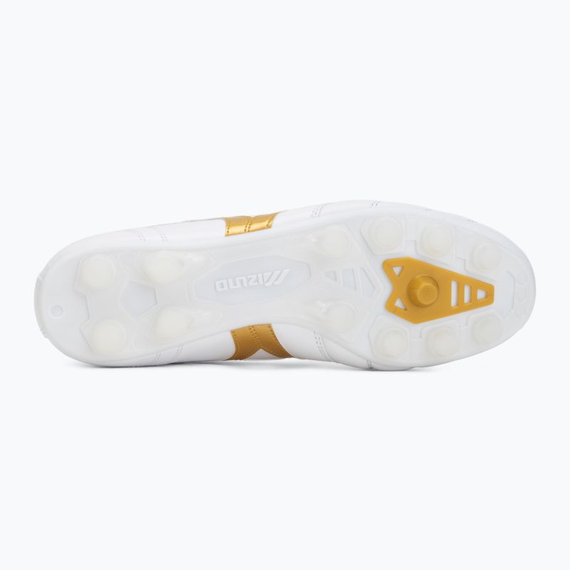 Futbolo bateliai Mizuno Morelia II Pro FG white/football gold/galaxy silver 4