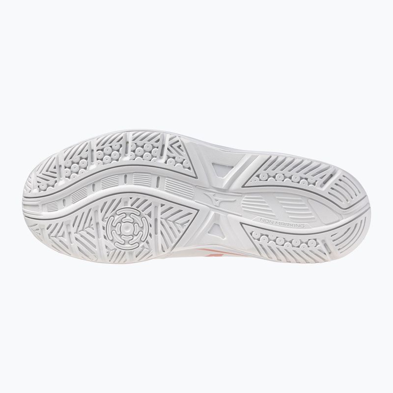 Moteriški tinklinio bateliai Mizuno Cyclone Speed 5 white/rose elegance/lava falls 2