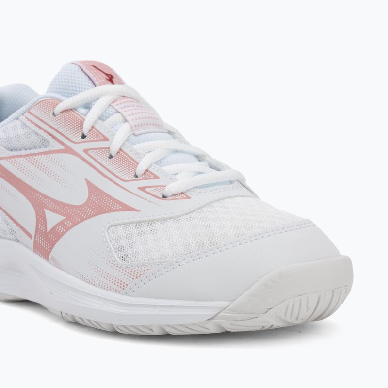 Moteriški tinklinio bateliai Mizuno Cyclone Speed 5 white/rose elegance/lava falls 7