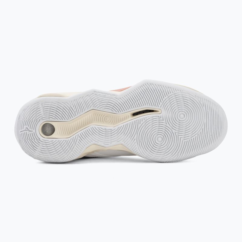 Moteriški tinklinio bateliai Mizuno Wave Momentum Pro Mid white/rose elegance/lava falls 4