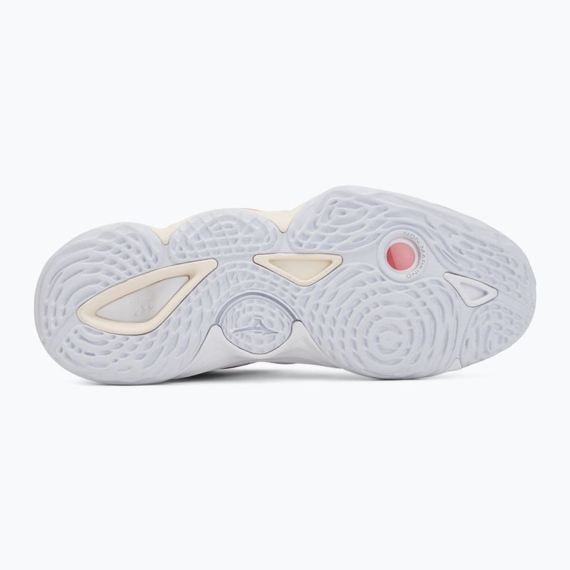 Moteriški tinklinio bateliai Mizuno Wave Momentum Elite Mid white/rose elegance/lava falls 4