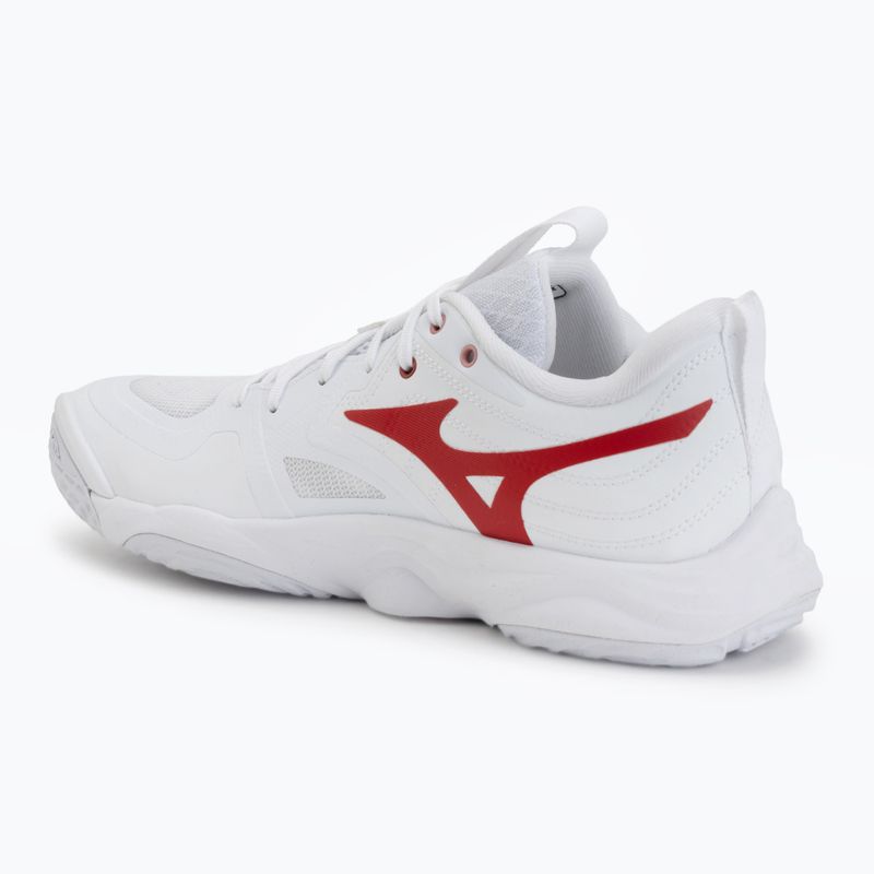 Moteriški tinklinio bateliai Mizuno Wave Momentum Elite white/rose elegance/lava falls 3