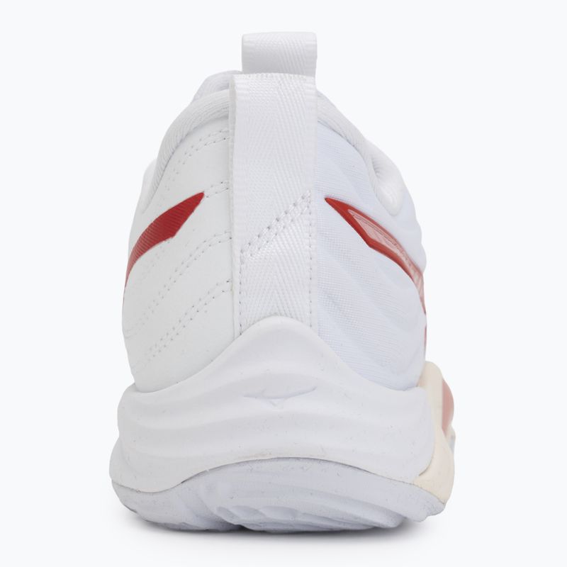 Moteriški tinklinio bateliai Mizuno Wave Momentum Elite white/rose elegance/lava falls 6