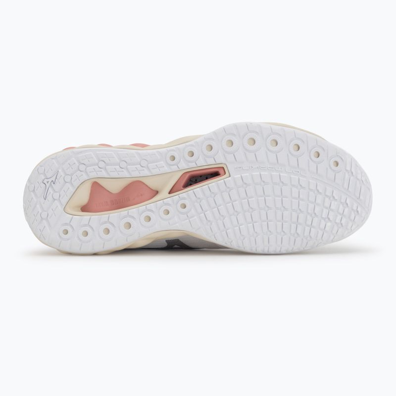 Tinklinio bateliai Mizuno Wave Luminous 3 white/rose elegance/lava falls 4