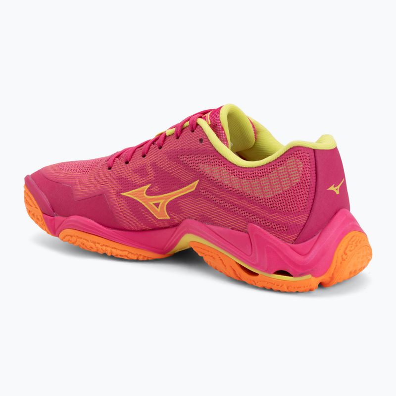 Tinklinio bateliai Mizuno Wave Lightning Elite pink tetra/fortune yellow/ligh 3