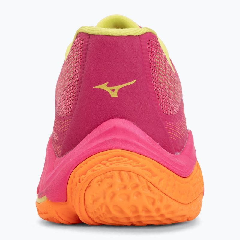 Tinklinio bateliai Mizuno Wave Lightning Elite pink tetra/fortune yellow/ligh 6