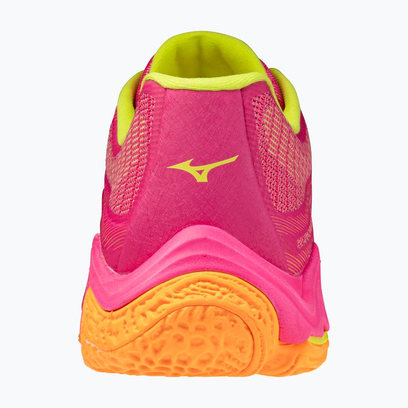 Tinklinio bateliai Mizuno Wave Lightning Elite pink tetra/fortune yellow/ligh 3