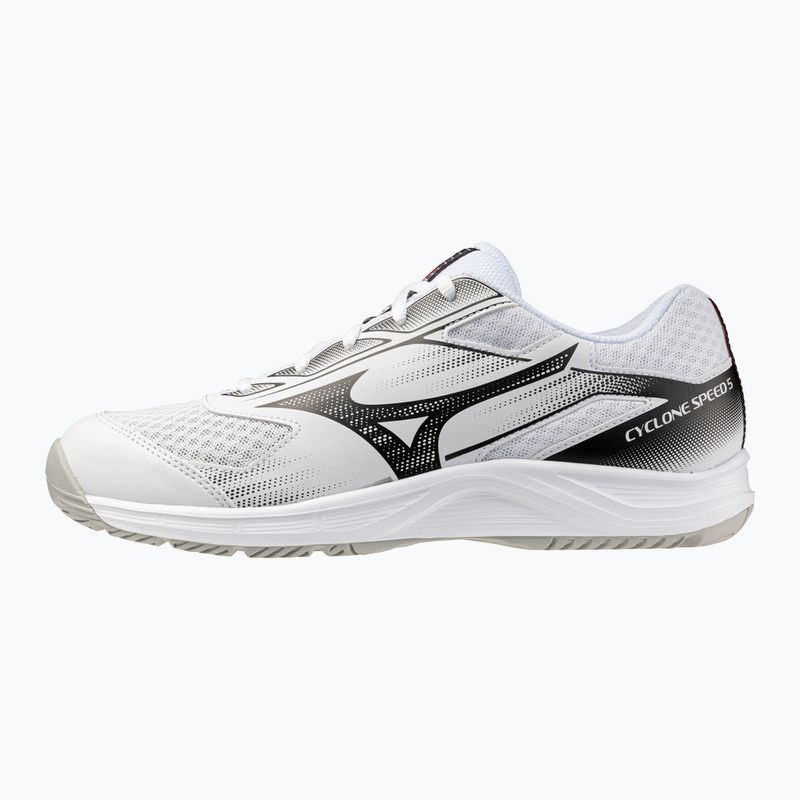 Tinklinio bateliai Mizuno Cyclone Speed 5 white/black/fiery red 8