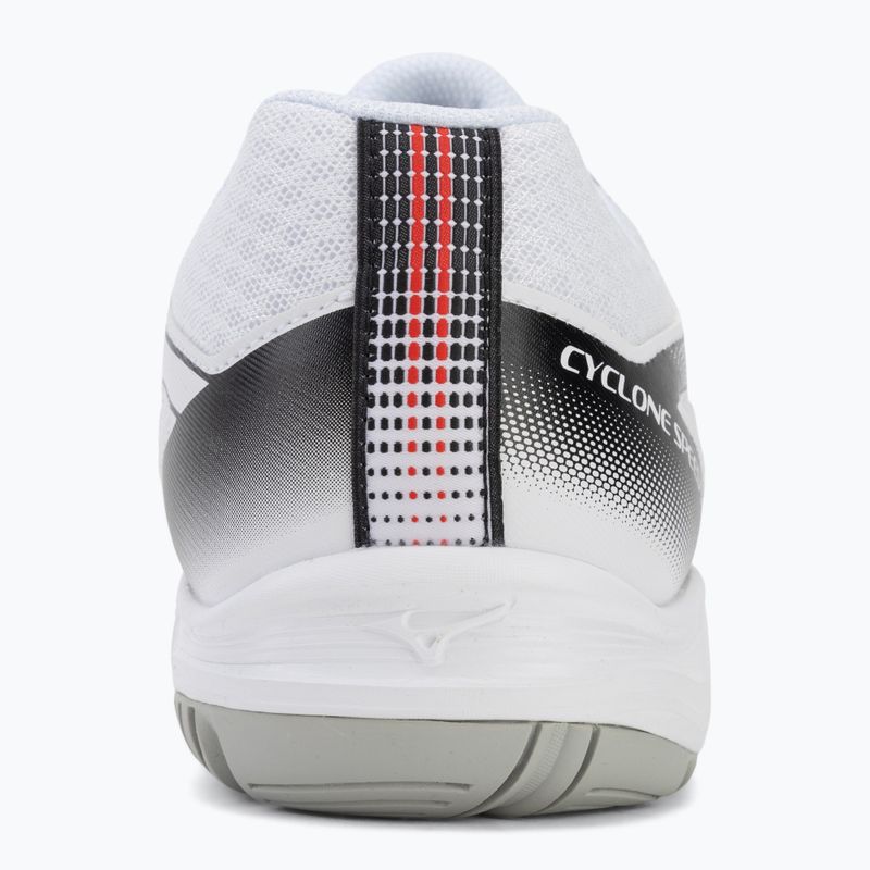 Tinklinio bateliai Mizuno Cyclone Speed 5 white/black/fiery red 6