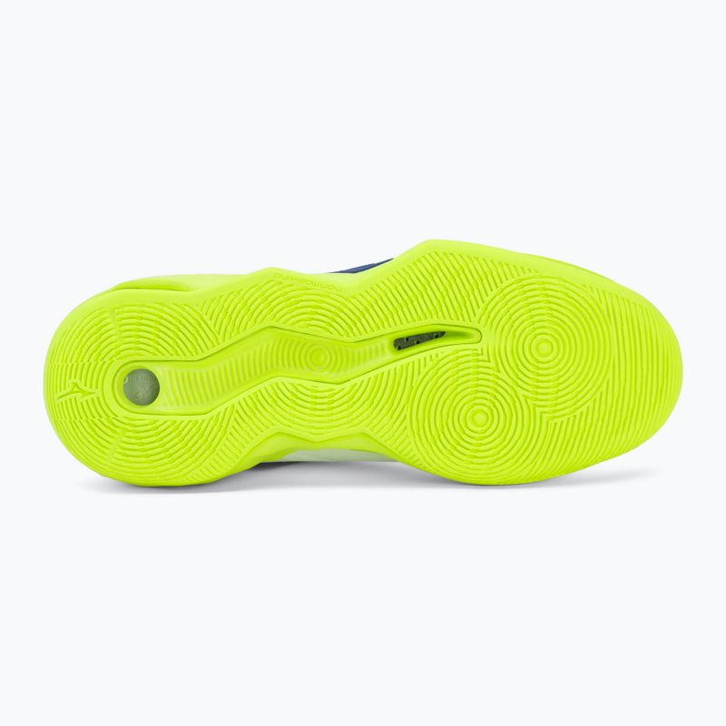 Tinklinio bateliai Mizuno Wave Momentum Pro Mid white/lightning yellow/dazzling blue 4