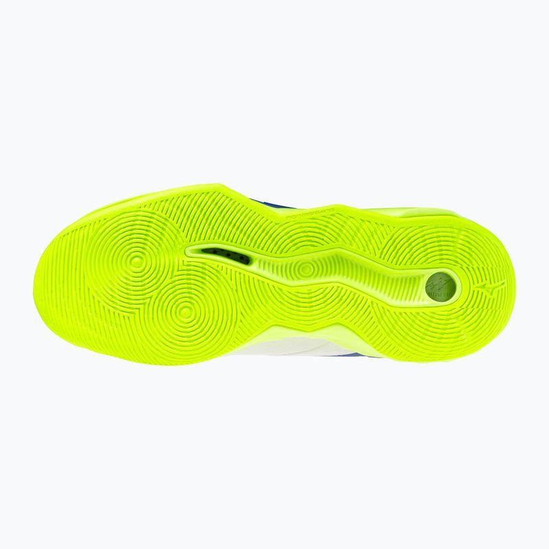 Tinklinio bateliai Mizuno Wave Momentum Pro white/lightning yellow/dazzling blue 9