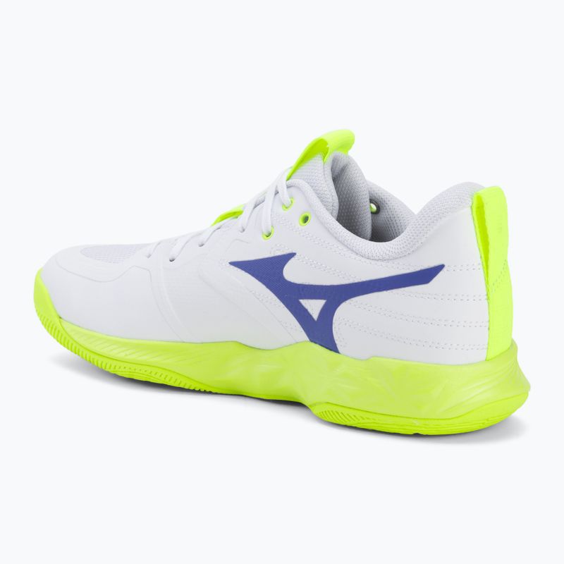 Tinklinio bateliai Mizuno Wave Momentum Pro white/lightning yellow/dazzling blue 3