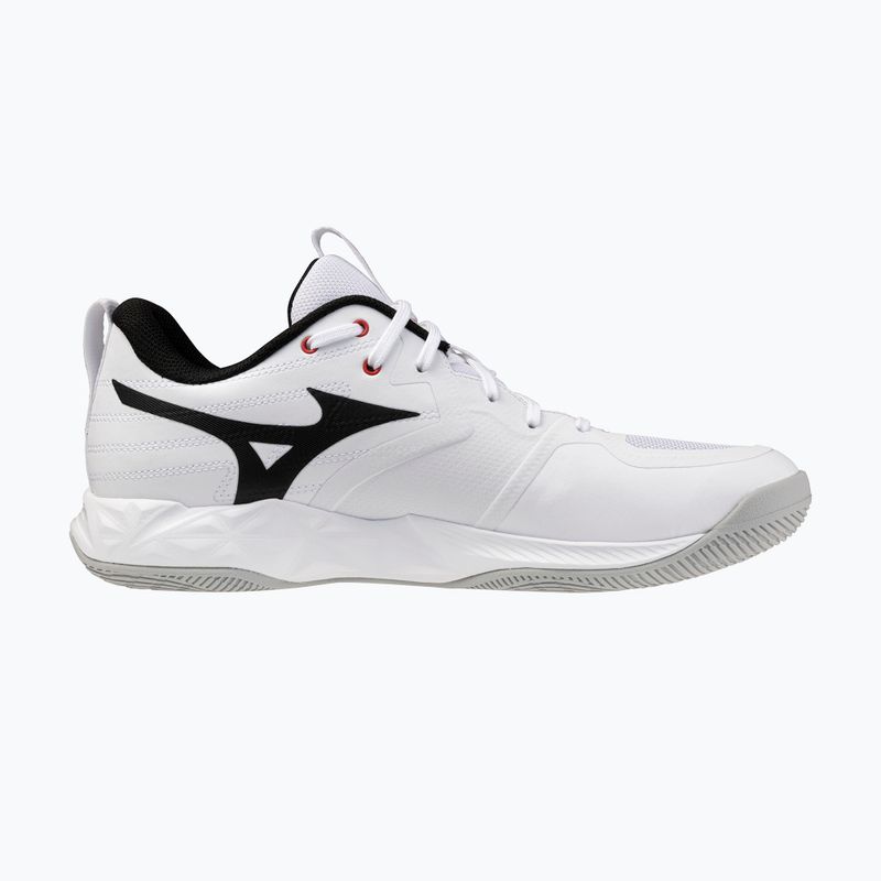 Tinklinio bateliai Mizuno Wave Momentum Pro white/black/fiery red 2