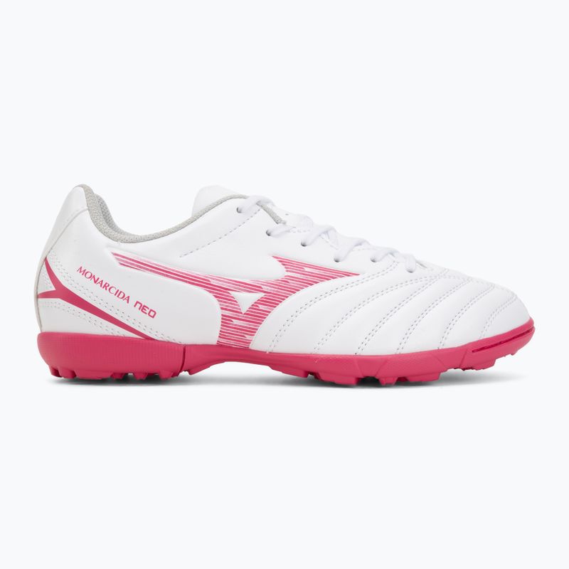 Vaikiški futbolo bateliai Mizuno Monarcida Neo III Select Jr AS white/fuchsia purple 2