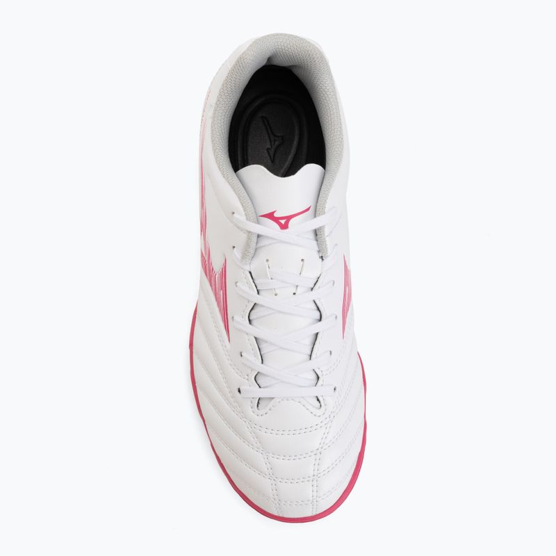 Vaikiški futbolo bateliai Mizuno Monarcida Neo III Select Jr AS white/fuchsia purple 5