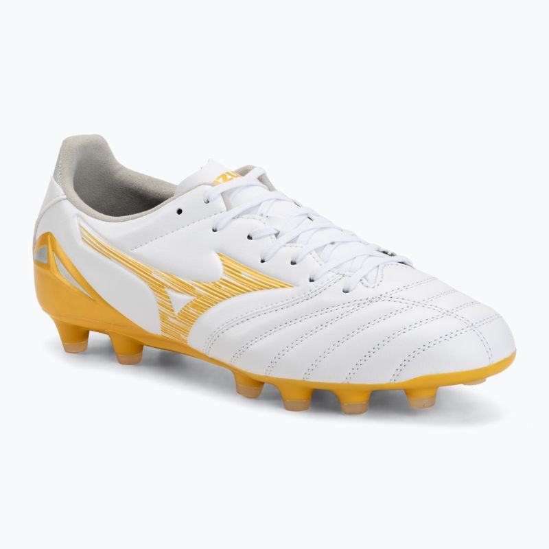Futbolo bateliai Mizuno Morelia Neo IV Pro FG white/mp gold/cool gray 3c