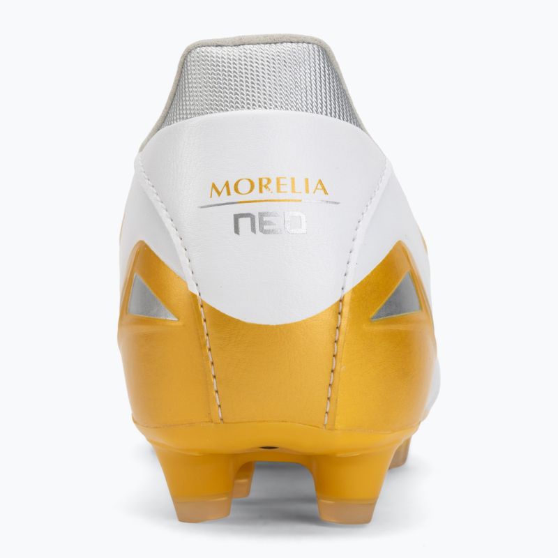 Futbolo bateliai Mizuno Morelia Neo IV Pro FG white/mp gold/cool gray 3c 6