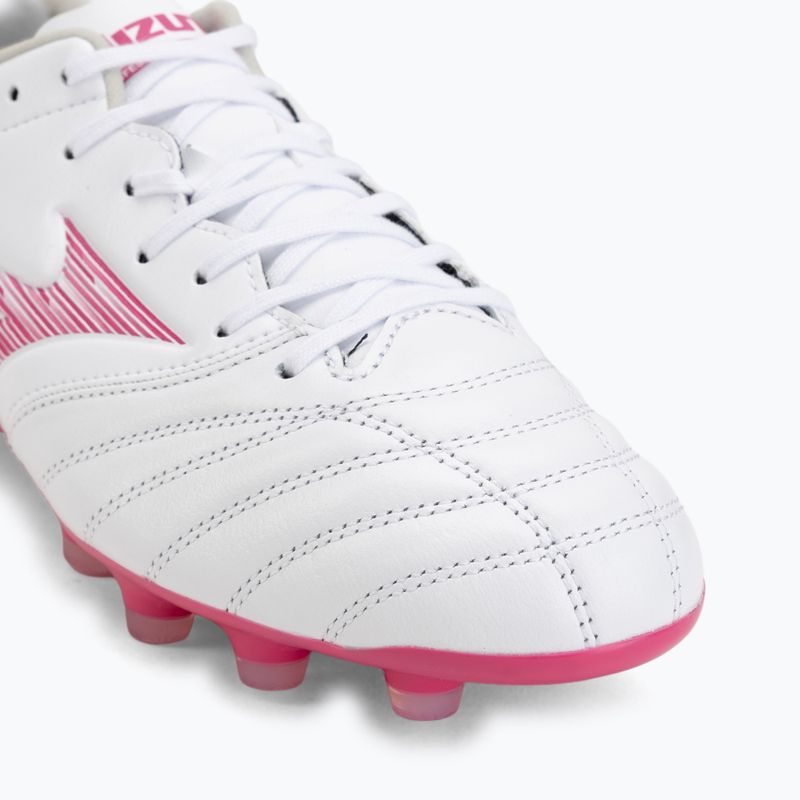 Futbolo bateliai Mizuno Morelia Neo IV Pro FG white/fuchsia purple/fuchsia purple 7