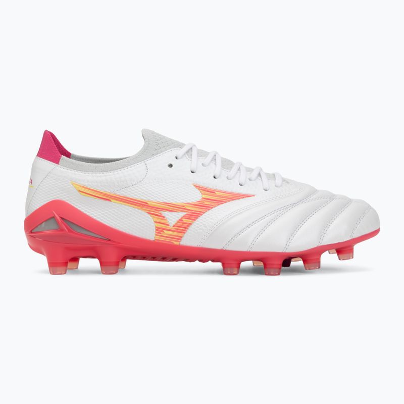 Futbolo bateliai Mizuno Morelia Neo IV Beta Japan FG white/pink tetra/fuchsia purple 2