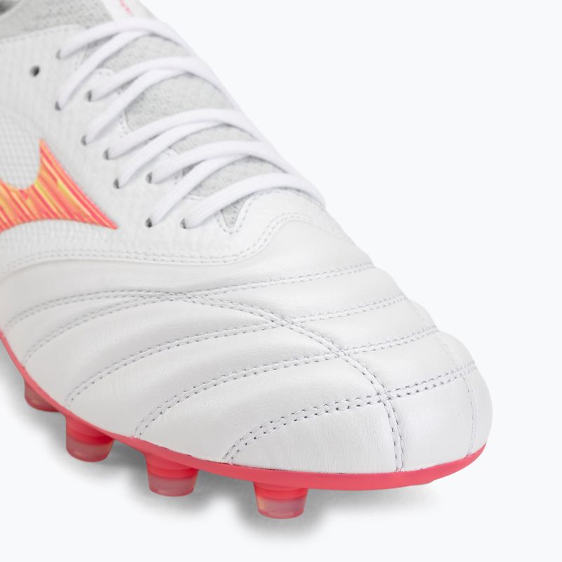 Futbolo bateliai Mizuno Morelia Neo IV Beta Japan FG white/pink tetra/fuchsia purple 7