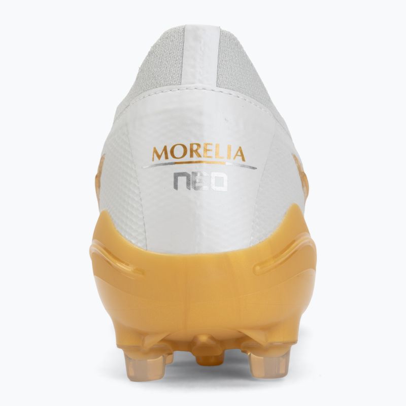 Futbolo bateliai Mizuno Morelia Neo IV Beta Japan AG white/mp gold/cool gray 3c 6