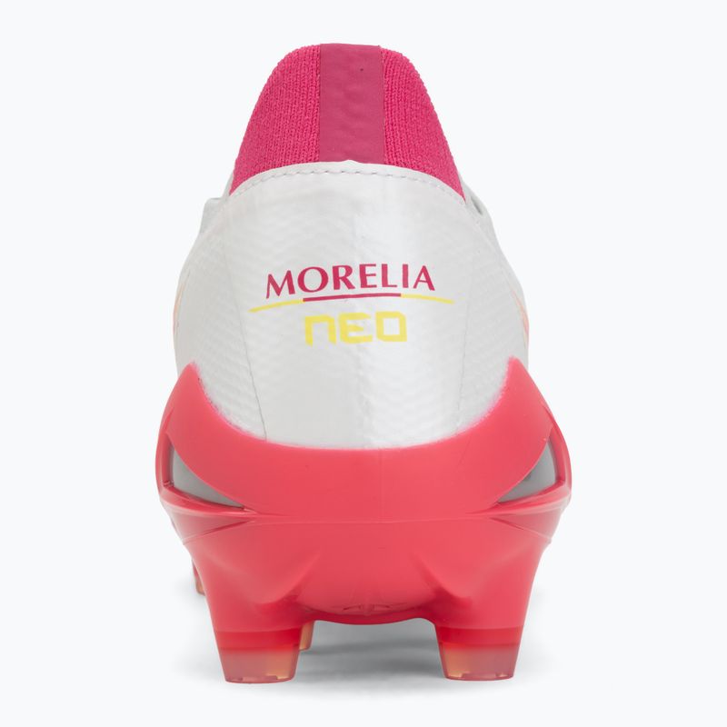 Futbolo bateliai Mizuno Morelia Neo IV Beta Elite FG white/pink tetra/fuchsia purple 6