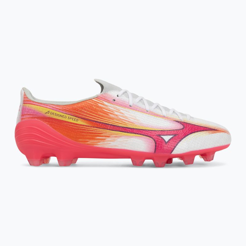 Futbolo batai Mizuno Alfa III Pro FG white/fuchsia purple 2