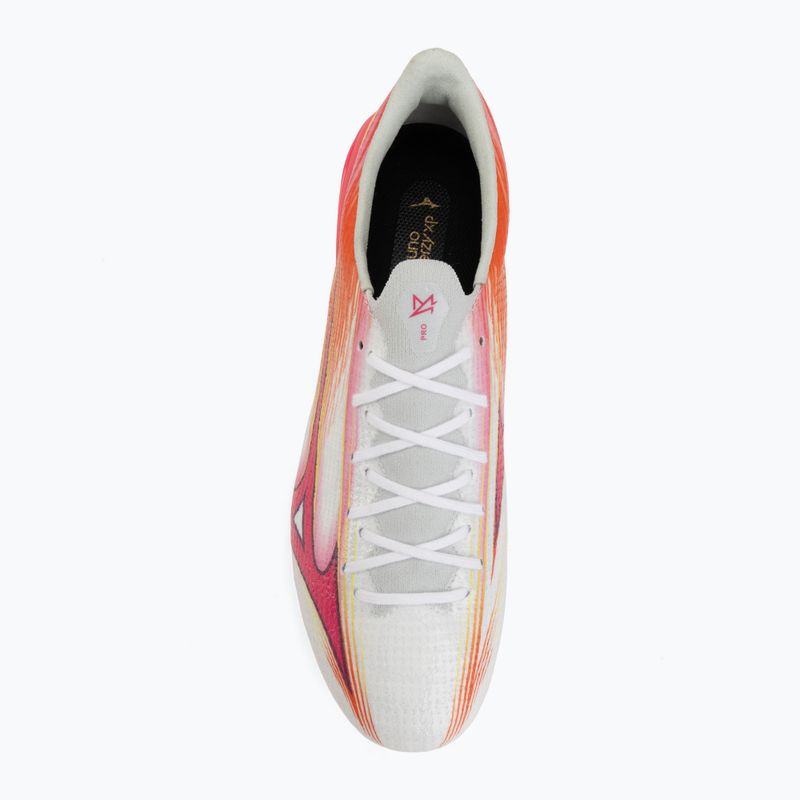 Futbolo batai Mizuno Alfa III Pro FG white/fuchsia purple 5