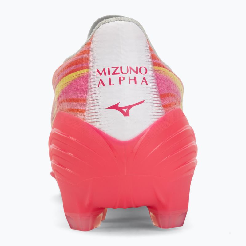 Futbolo batai Mizuno Alfa III Pro FG white/fuchsia purple 6