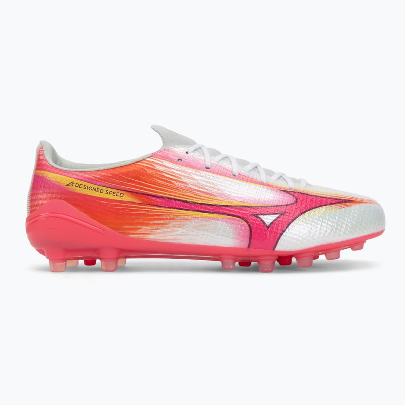 Futbolo bateliai Mizuno Alpha III Japan AG white/fuchsia purple 2