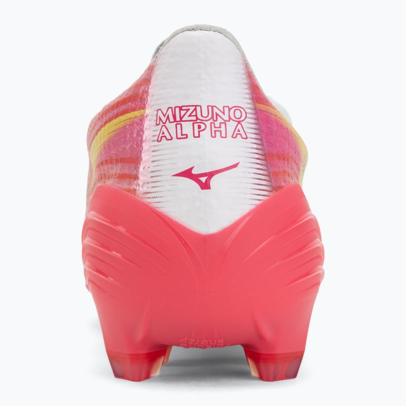 Futbolo batai Mizuno Alfa III Elite FG white/fuchsia purple 6