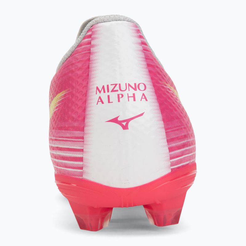 Futbolo batai Mizuno Alfa III Select FG white/fuchsia purple 6