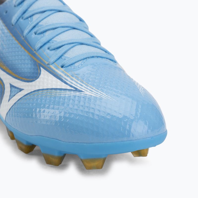 Vaikiški futbolo batai Mizuno Alfa III Select Jr FG sky blue/white 7