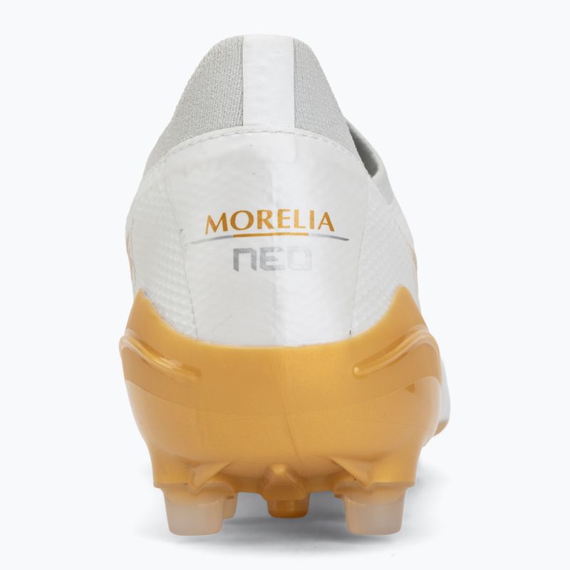 Futbolo bateliai Mizuno Morelia Neo IV Beta Elite AG white/mp gold/cool gray 3c 6