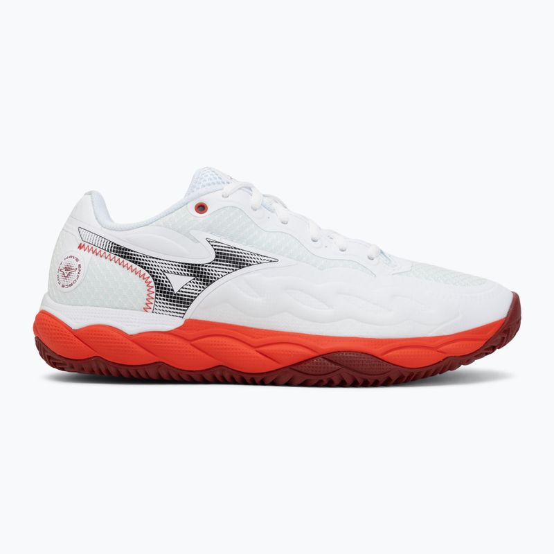 Vyriški teniso batai Mizuno Wave Enforce Court CC fiery red/white/sun-dried tomato 2