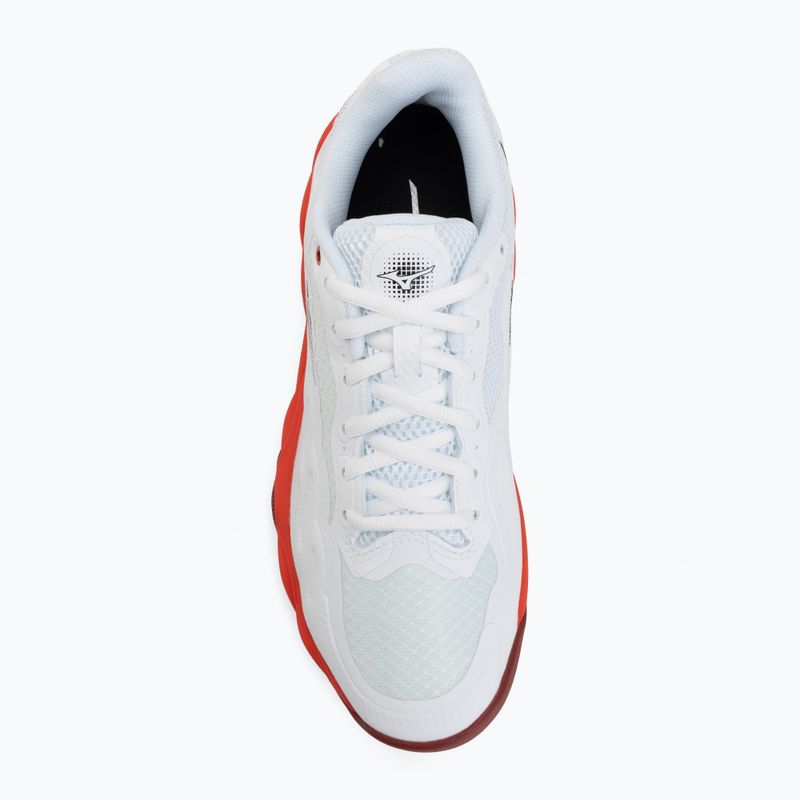 Vyriški teniso batai Mizuno Wave Enforce Court CC fiery red/white/sun-dried tomato 5